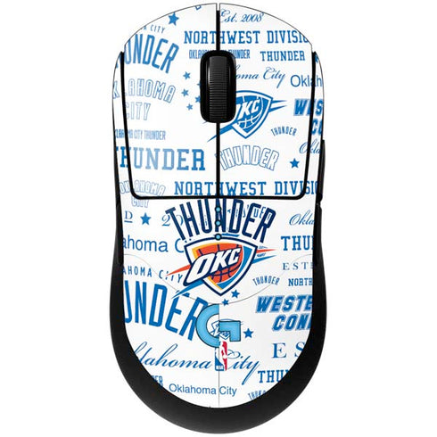 NBA Oklahoma City Thunder Historic Blast G Pro Wireless Gaming Mouse Skin