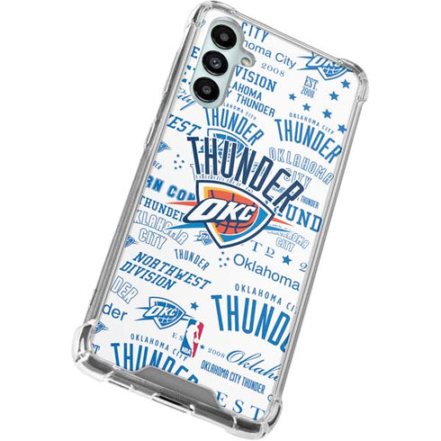 NBA Oklahoma City Thunder Historic Blast Gabb Phone 4 Clear Case