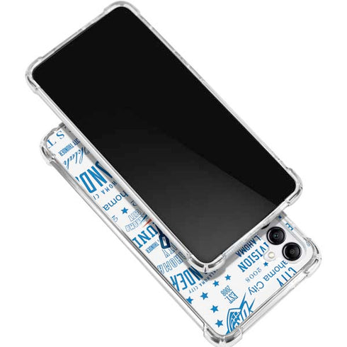 NBA Oklahoma City Thunder Historic Blast Gabb Phone 4 Clear Case