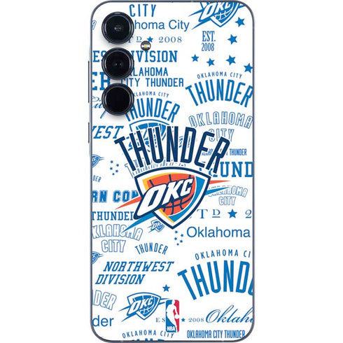 NBA Oklahoma City Thunder Historic Blast Galaxy A35 5G Skin
