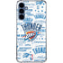 NBA Oklahoma City Thunder Historic Blast Galaxy A55 5G Clear Case
