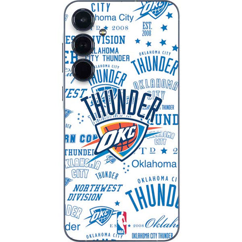 NBA Oklahoma City Thunder Historic Blast Galaxy A55 5G Skin
