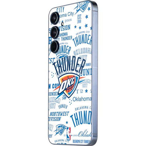 NBA Oklahoma City Thunder Historic Blast Galaxy A55 5G Skin
