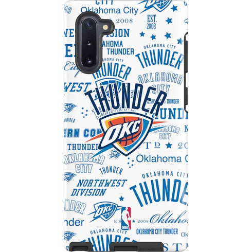 NBA Oklahoma City Thunder Historic Blast Galaxy Cases