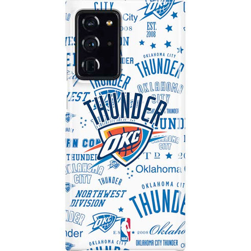 NBA Oklahoma City Thunder Historic Blast Galaxy Cases