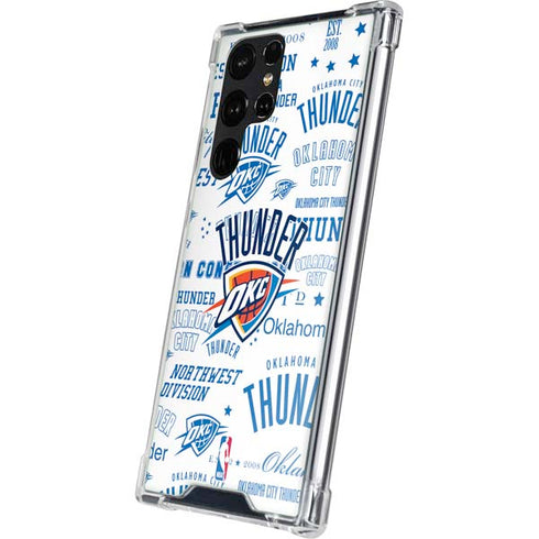 NBA Oklahoma City Thunder Historic Blast Galaxy S23 Ultra Clear Case
