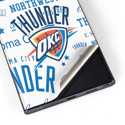 NBA Oklahoma City Thunder Historic Blast Galaxy Skins