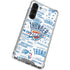 NBA Oklahoma City Thunder Historic Blast Galaxy S24 FE Clear Case