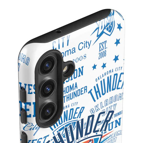 NBA Oklahoma City Thunder Historic Blast Galaxy S25 Impact Case