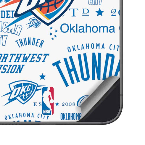 NBA Oklahoma City Thunder Historic Blast Galaxy S24 Skin