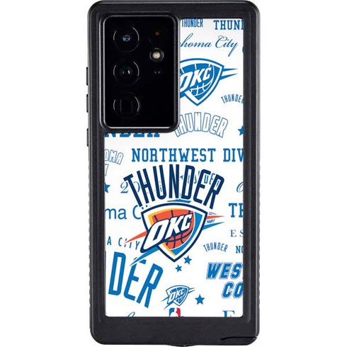 NBA Oklahoma City Thunder Historic Blast Galaxy S24 Ultra Waterproof Case