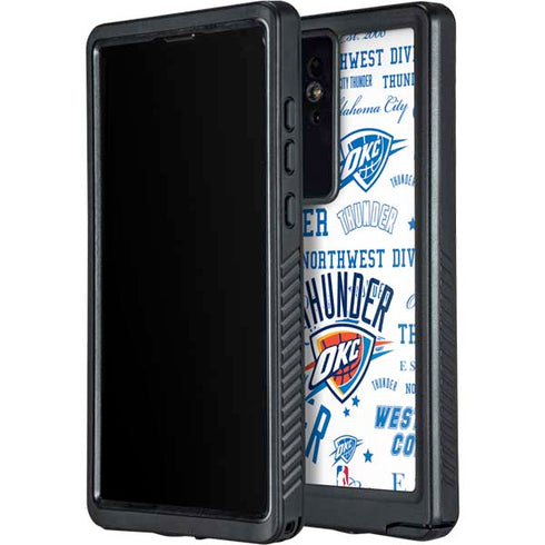 NBA Oklahoma City Thunder Historic Blast Galaxy S24 Ultra Waterproof Case