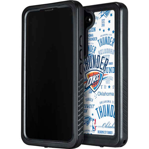 NBA Oklahoma City Thunder Historic Blast Galaxy S24 Waterproof Case