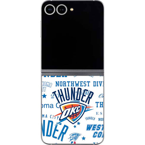 NBA Oklahoma City Thunder Historic Blast Galaxy Z Flip6 Skin
