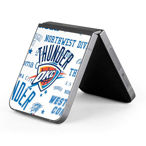 NBA Oklahoma City Thunder Historic Blast Galaxy Z Flip6 Skin