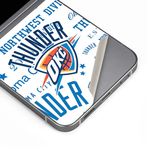 NBA Oklahoma City Thunder Historic Blast Galaxy Z Flip6 Skin