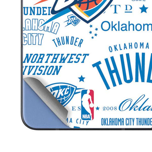 NBA Oklahoma City Thunder Historic Blast Galaxy Z Fold5 5G Skin