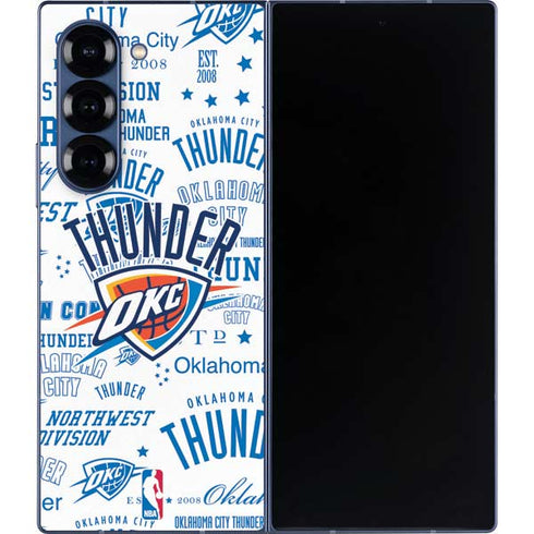 NBA Oklahoma City Thunder Historic Blast Galaxy Z Fold6 Skin