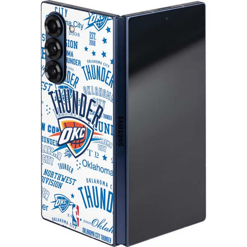 NBA Oklahoma City Thunder Historic Blast Galaxy Z Fold6 Skin