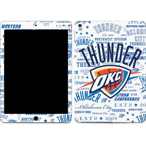 NBA Oklahoma City Thunder Historic Blast iPad Skins