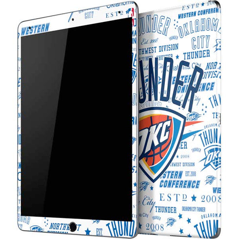 NBA Oklahoma City Thunder Historic Blast iPad Skins