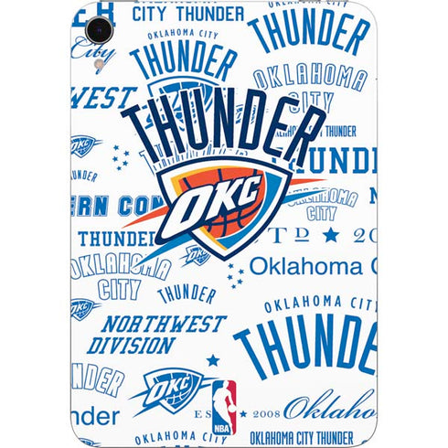 NBA Oklahoma City Thunder Historic Blast Apple iPad Mini Skin