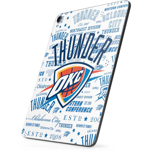 NBA Oklahoma City Thunder Historic Blast Apple iPad Pro Skin