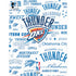 NBA Oklahoma City Thunder Historic Blast iPad Pro 13in M4 (2024) Skin