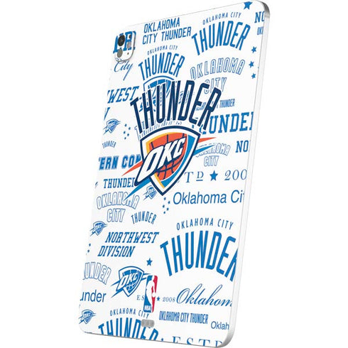 NBA Oklahoma City Thunder Historic Blast iPad Pro 13in M4 (2024) Skin