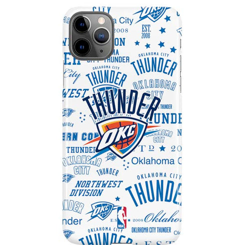 NBA Oklahoma City Thunder Historic Blast iPhone Cases