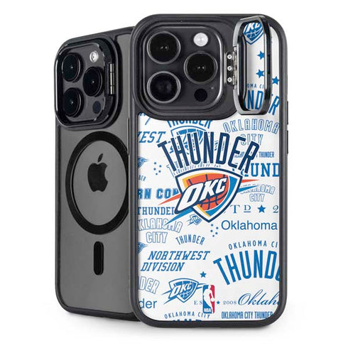 NBA Oklahoma City Thunder Historic Blast iPhone 14 Pro Max Kickstand Case