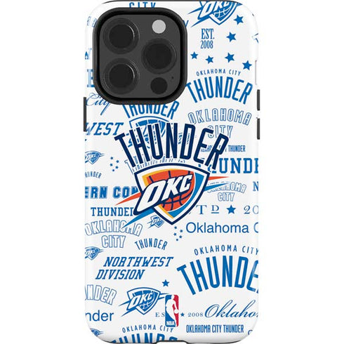 NBA Oklahoma City Thunder Historic Blast iPhone 15 Pro Impact Case