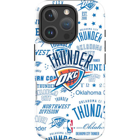 NBA Oklahoma City Thunder Historic Blast iPhone 16 Pro Max Impact Case