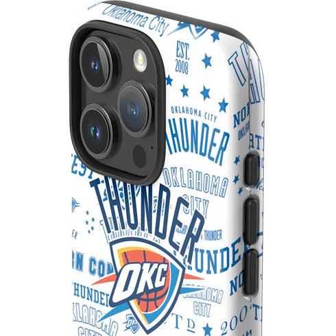 NBA Oklahoma City Thunder Historic Blast iPhone 16 Pro Max Impact Case