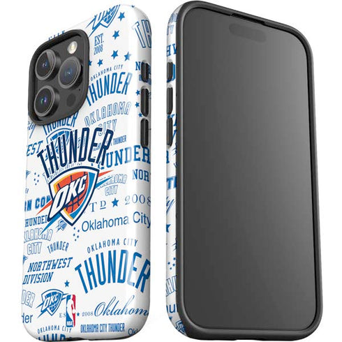 NBA Oklahoma City Thunder Historic Blast iPhone 16 Pro Max Impact Case