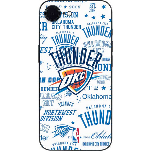 NBA Oklahoma City Thunder Historic Blast iPhone 16e Skin