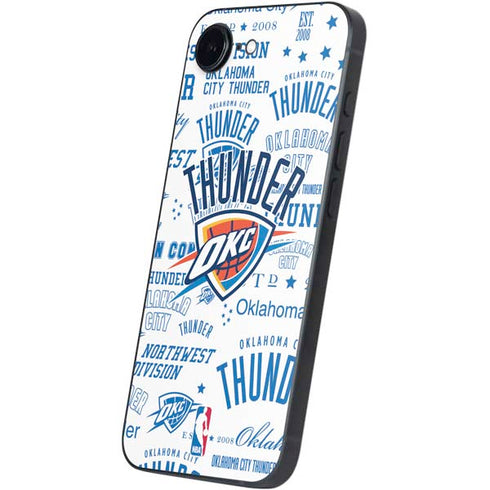 NBA Oklahoma City Thunder Historic Blast iPhone 16e Skin