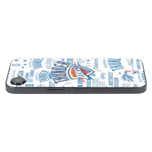 NBA Oklahoma City Thunder Historic Blast iPhone 16e Skin