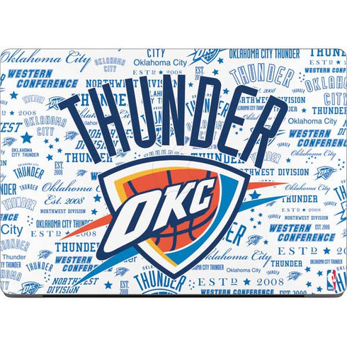 NBA Oklahoma City Thunder Historic Blast Apple MacBook Pro 14-inch Skin