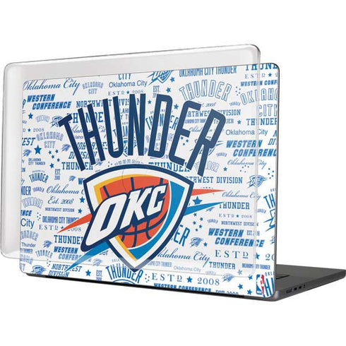 NBA Oklahoma City Thunder Historic Blast MacBook Cases