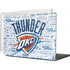 NBA Oklahoma City Thunder Historic Blast MacBook Cases