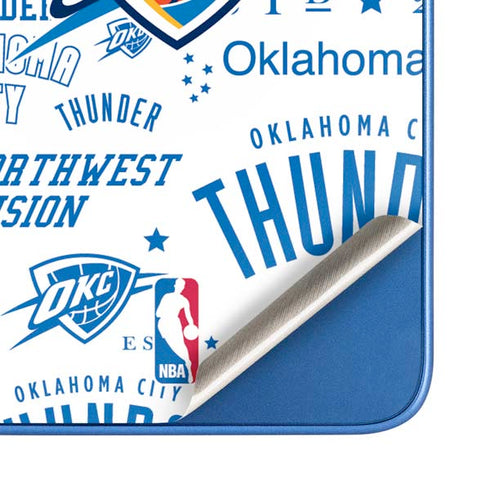 NBA Oklahoma City Thunder Historic Blast Moto G Play 4G (2024) Skin