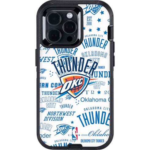 NBA Oklahoma City Thunder Historic Blast Otterbox Defender iPhone Skin