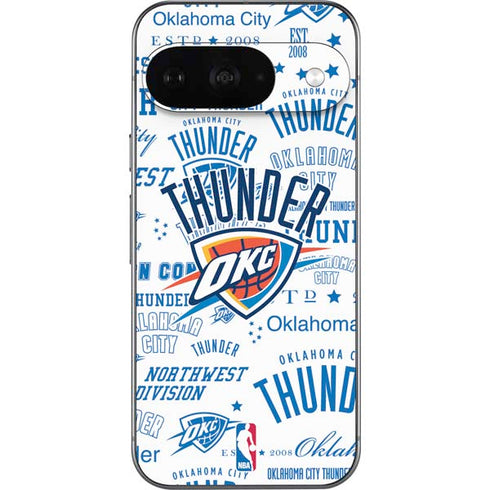 NBA Oklahoma City Thunder Historic Blast Google Pixel 9 Skin