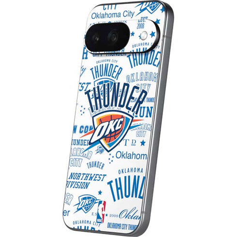 NBA Oklahoma City Thunder Historic Blast Google Pixel 9 Skin