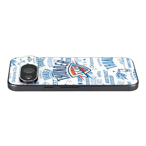 NBA Oklahoma City Thunder Historic Blast Google Pixel 9 Skin