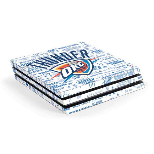 NBA Oklahoma City Thunder Historic Blast PlayStation PS4 Skins