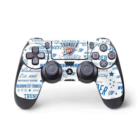 NBA Oklahoma City Thunder Historic Blast PlayStation PS4 Skins