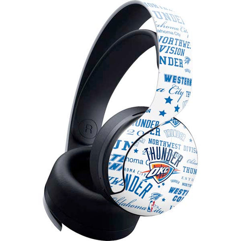 NBA Oklahoma City Thunder Historic Blast PULSE 3D Wireless Headset for PS5 Skin