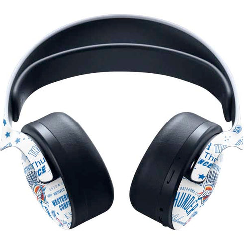 NBA Oklahoma City Thunder Historic Blast PULSE 3D Wireless Headset for PS5 Skin